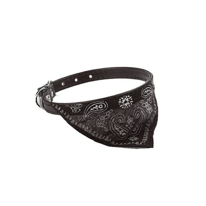 Chic Black Bandana Collar – Stylish & Lightweight Accessory for Small Dogs and Cats | Comfortable Everyday Wear