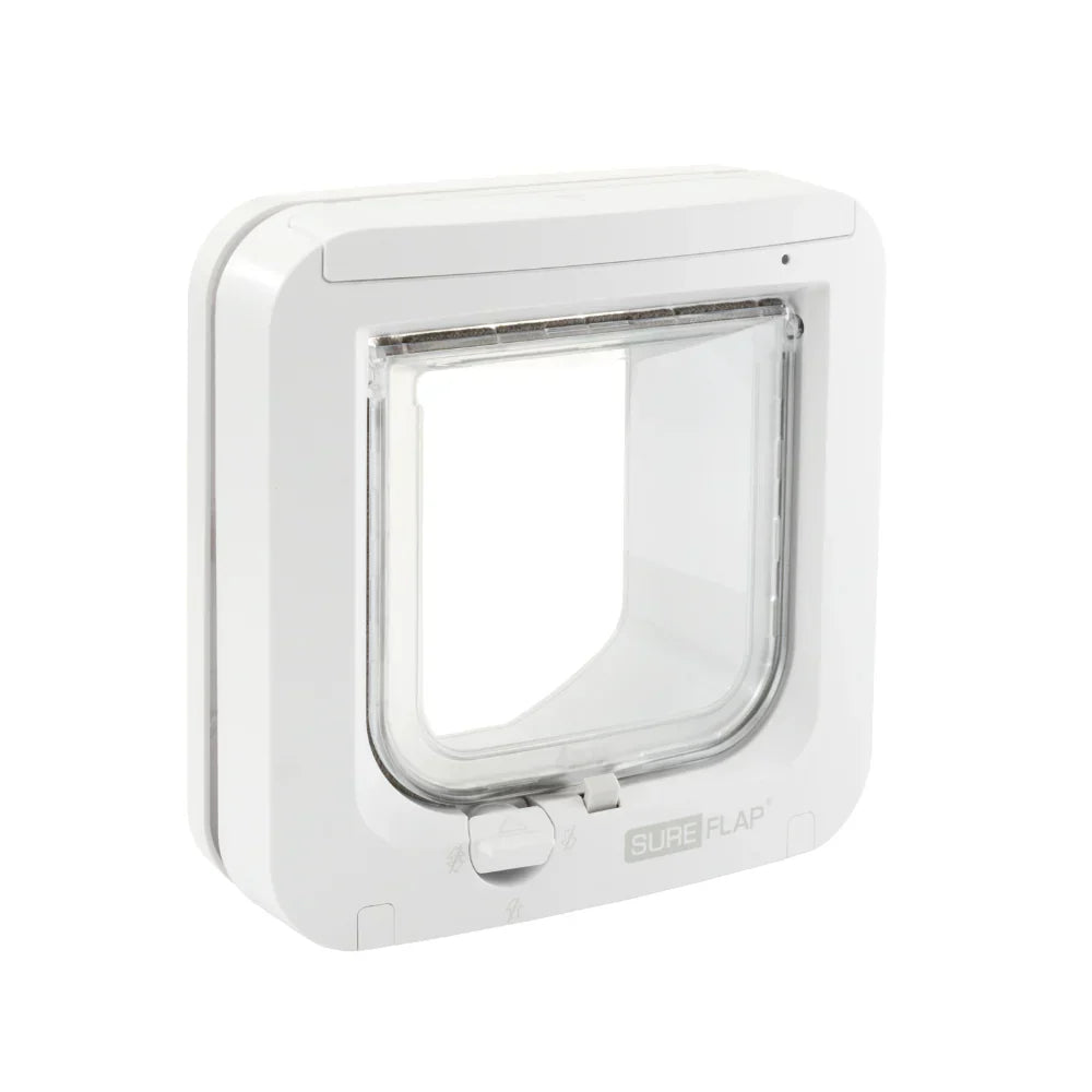 SureFlap Microchip Cat Flap – White Smart Pet Door