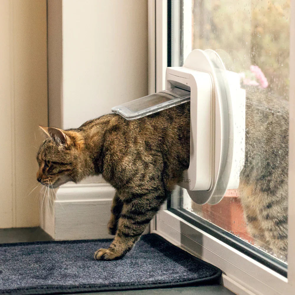 SureFlap Microchip Cat Flap – White Smart Pet Door