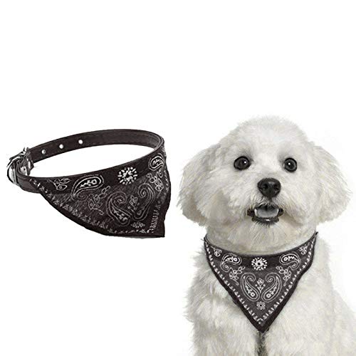 Chic Black Bandana Collar – Stylish & Lightweight Accessory for Small Dogs and Cats | Comfortable Everyday Wear
